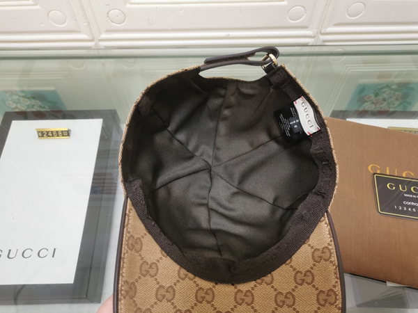 ブランド帽子素材ディテール